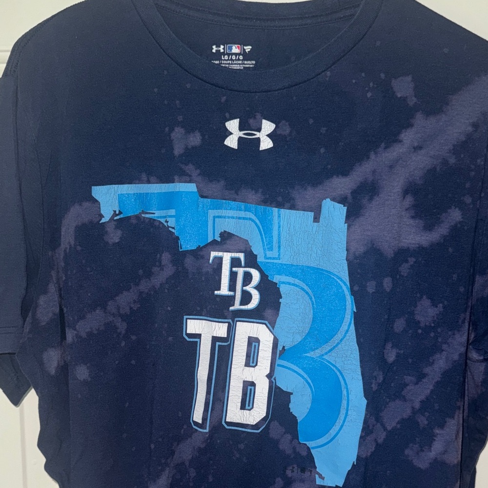 Under Armour Dark Blue TB Graphic Tee